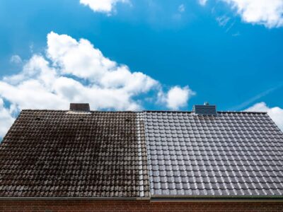 Brixham roof moss remover